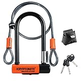 Image of KRYPTONITE 002079 Evolution Mini-7 & KryptoFlex 410 bike U-lock